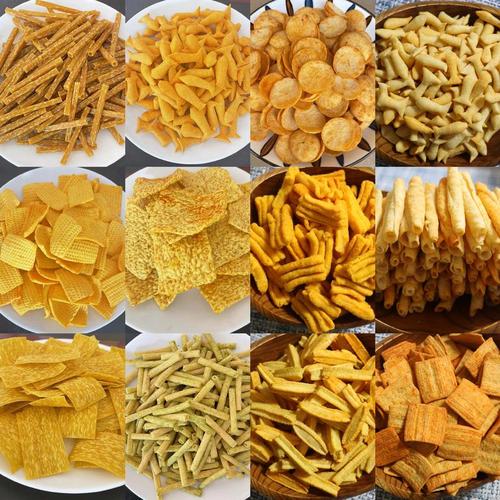 廠家直銷現(xiàn)批發(fā)零售 小麻花、小米鍋巴、妙脆角、蔬菜卷，多款膨化食品一站購(gòu)齊